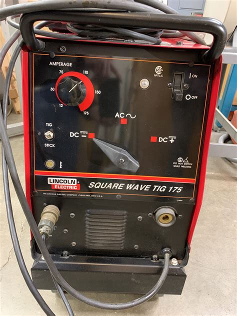 welding sheet metal with lincoln square wave 175 tig|lincoln 175 tig welder used.